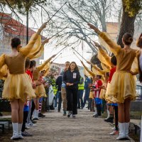 Svečani doček za Dinu Levačić u Mravincima