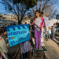 Svečani doček za Dinu Levačić u Mravincima