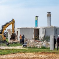 Rušenje bespravne gradnje u Istri