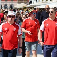 Navijači, Hrvatska i Wales okupljaju se na splitskoj Rivi