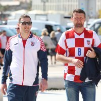 Navijači, Hrvatska i Wales okupljaju se na splitskoj Rivi