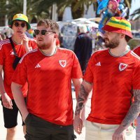 Navijači, Hrvatska i Wales okupljaju se na splitskoj Rivi