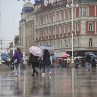 Kišno vrijeme u centru Zagreba