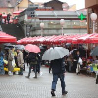 Kišno vrijeme u centru Zagreba
