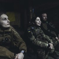 Ukrajinski vojnici na prvoj liniji kod Bahmuta