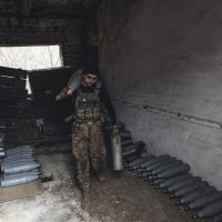 Ukrajinski vojnici na prvoj liniji kod Bahmuta