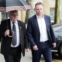 Dolazak članova stranke na sjednicu šireg Predsjedništva HDZ-a