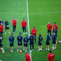 Trening Hrvatske u Bursi