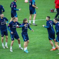 Trening Hrvatske u Bursi