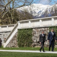 Andrej Plenković i Robert Golob u Brdu kod Kranja