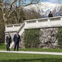 Andrej Plenković i Robert Golob u Brdu kod Kranja