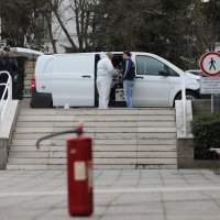 Požar kod zgrade PU istarske u Puli