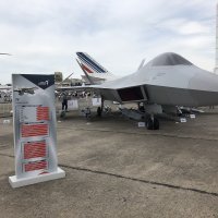 Maketa TF-X na pariškom zrakoplovom sajmu 2019.