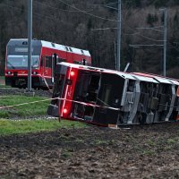 Vlak sletio s tračnica u Švicarskoj