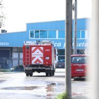 Požar u tvornici parketa Galetović u Mraclinu