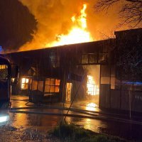 Požar u tvornici Galeković u Mraclinu