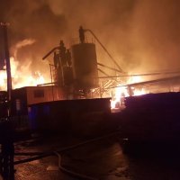 Požar u tvornici Galeković u Mraclinu