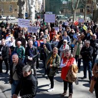 Prosvjed Udruge Franak