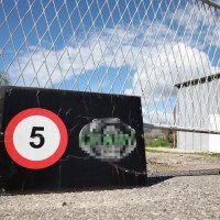 Mjesto gdje se policajac zaletio u betonsku ogradu u Susedgradu