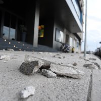 Šibenik: Olujna bura rušila dijelove fasade u središtu grada