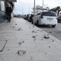 Šibenik: Olujna bura rušila dijelove fasade u središtu grada