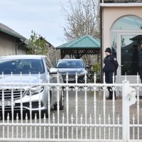 Pretres pred kućom Đure Horvata