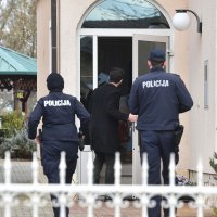 Pretres pred kućom Đure Horvata