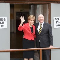 Nicola Sturgeon i Peter Murrell