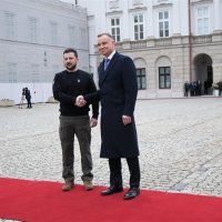 Zelenski u Poljskoj kod Dude