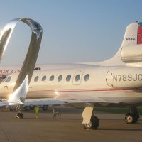 Poslovni mlažnjak Falcon50 ima spiralni winglet