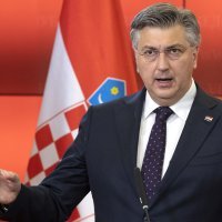 Andrej Plenković i Dimitar Kovačevski u Skoplju