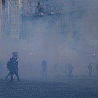 Sukob policije i prosvjednika protiv mirovinske reforme u Parizu, Francuska