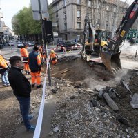 Sanacija puknuća cjevovoda u Zagrebu