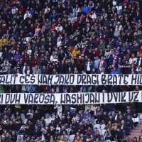 Poruke Torcide tijekom utakmice Hajduka i Istre 1961