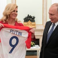 Grabar Kitarović kod Putina 2018. godine