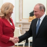 Grabar Kitarović kod Putina 2018. godine