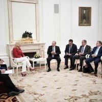 Grabar Kitarović kod Putina 2018. godine