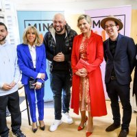 Kraljica Maxima i Brigitte Macron