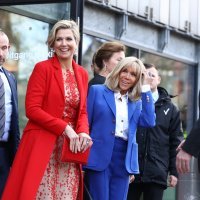 Kraljica Maxima i Brigitte Macron