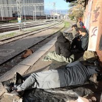 Željeznički kolodvor u Rijeci i dalje pun migranata