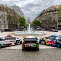 Automobili se provozali centrom grada dan prije početka WRC Croatia Rally
