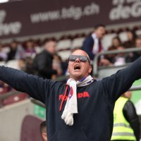 Hajdukovi navijači na stadionu u Ženevi