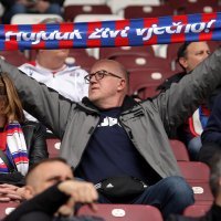 Hajdukovi navijači na stadionu u Ženevi