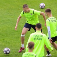 Trening mladih nogometaša Hajduka