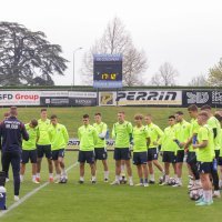 Trening mladih nogometaša Hajduka