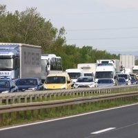 Kolona na obilaznici