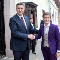 Plenković se sastao sa srpskom premijerkom Anom Brnabić