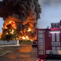 Požar vojnog skladišta na Krimu