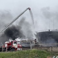 Požar vojnog skladišta na Krimu