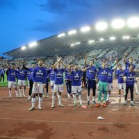 Dinamova proslava naslova prvaka na Poljudu